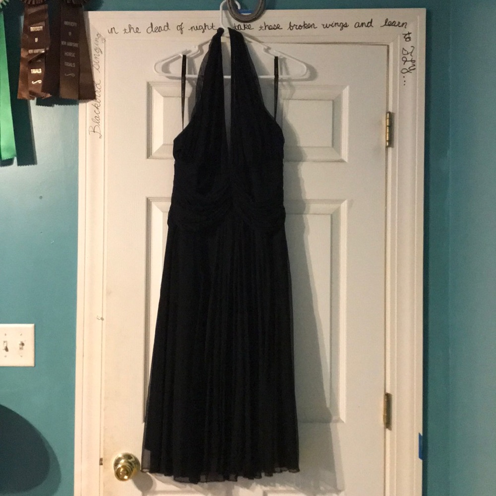 🚨 L.B.D. ALERT 🚨 Lacy black halter dress